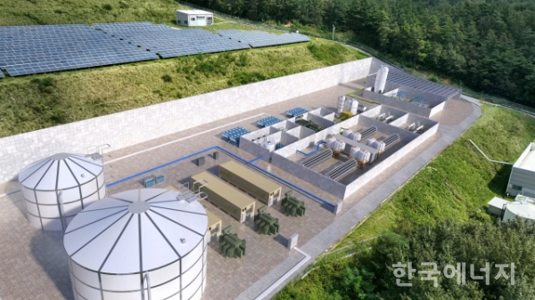 삼성물산이 경북 김천시에 국내 첫 그린수소 생산 인프라를 건설하기로 업무협약을 맺었다.
